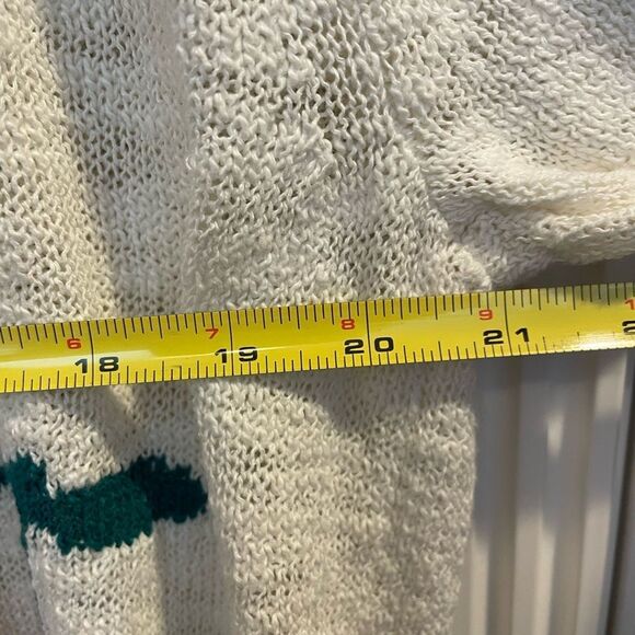 Lou & Grey Cherry Print Womens Knit Sweater S - Picture 8 of 11